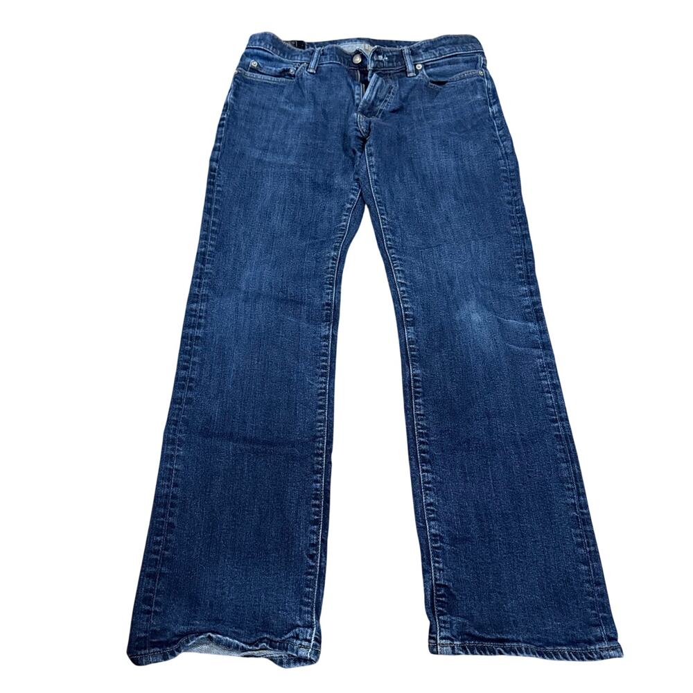 Abercrombie & Fitch Men's Jeans 31x32 Kennan Straight Stretch Blue